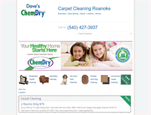 Tablet Screenshot of carpet-cleaning-roanoke.com